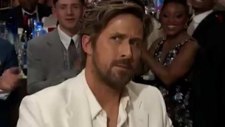 Ryan Gosling's deadpan reaction to Barbie win at Critics' Choice Awards