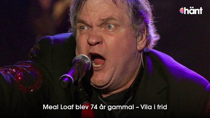 Artisten Meat Loaf är död