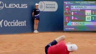 Una terrible lesión durante el ATP de Barcelona