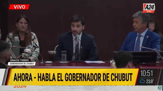 Fuerte mensaje de Ignacio Torres a Javier Milei en la inauguración de la sesiones ordinarias en Chubut