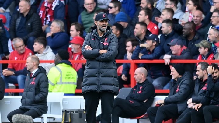 Jurgen Klopp: Only Liverpool to blame for Nottingham Forest defeat