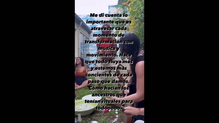 El baby shower de Calu Rivero (Video: Instagram)