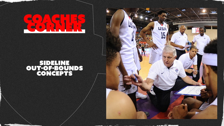 Coaches Corner: Sideline Out Of Bounds Play