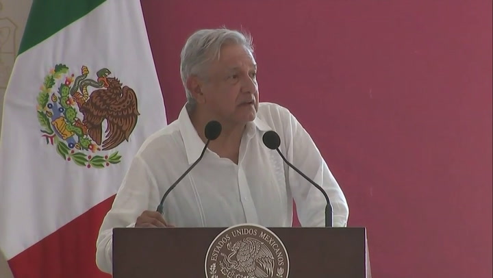 AMLO exige disculpas por la conquista de México - Fuente: AFP