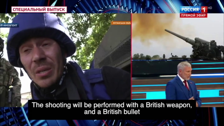 Rus televizyonu, Ukrayna'daki İngiliz savaşçıların 'İngiliz silahları ve mermileriyle infaz edileceğini' iddia etti - Dünya Haberleri