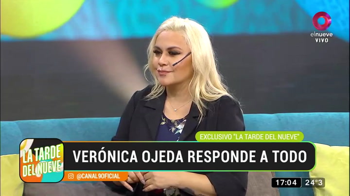 Verónica Ojeda explicó por qué tomó la decisión de participar en la foto conjunta del clan Maradona