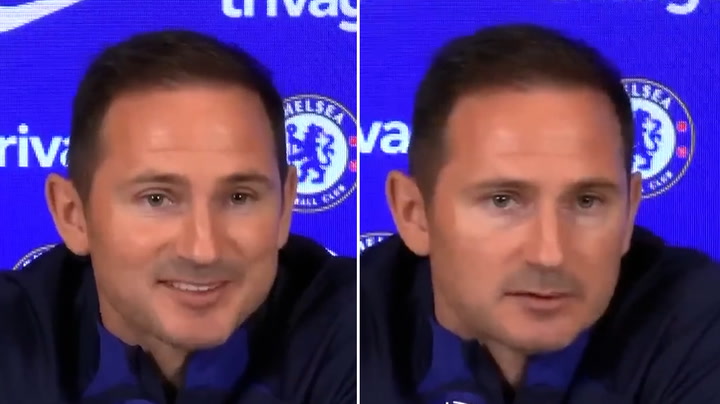 Frank Lampard offers classic response as he hits back at reporter over Chelsea’s season