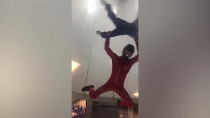 Meet the daredevil toddler who completed first indoor skydive at age three