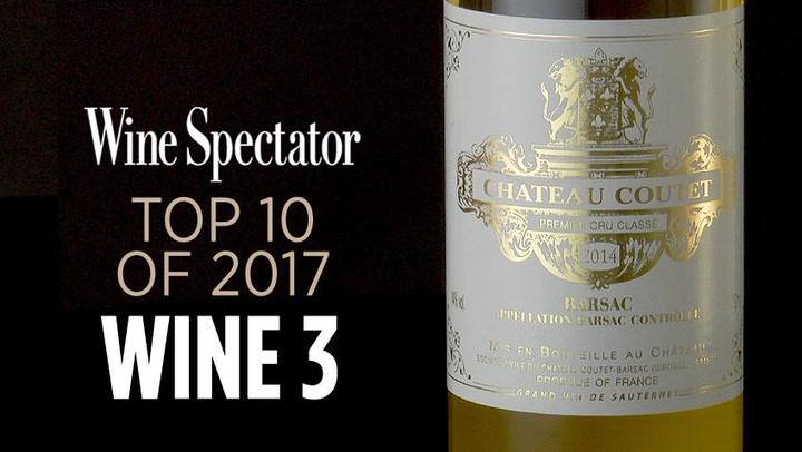 Top 10 of 2017 Revealed: #3 Château Coutet Barsac 2014