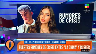 Video: Por qué comenzaron los rumores de crisis entre Eugenia Suárez y Rusherking