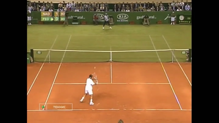 Nadal y Federer, en el partido más innovador de la historia