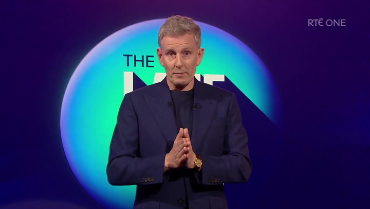 Patrick Kielty emotional during opening monologue of first The Late Late Show