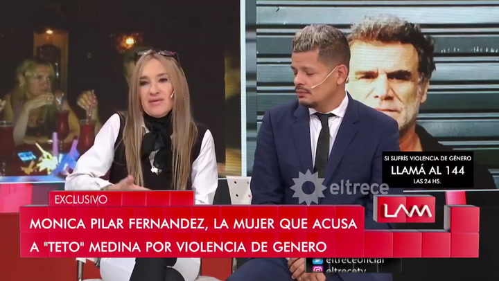 Mónica Pilar Fernandez habla sobre la internación del Teto Medina - Fuente: el trece