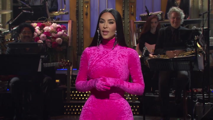 Kim Kardashian-West makes OJ jokes during SNL Monologue