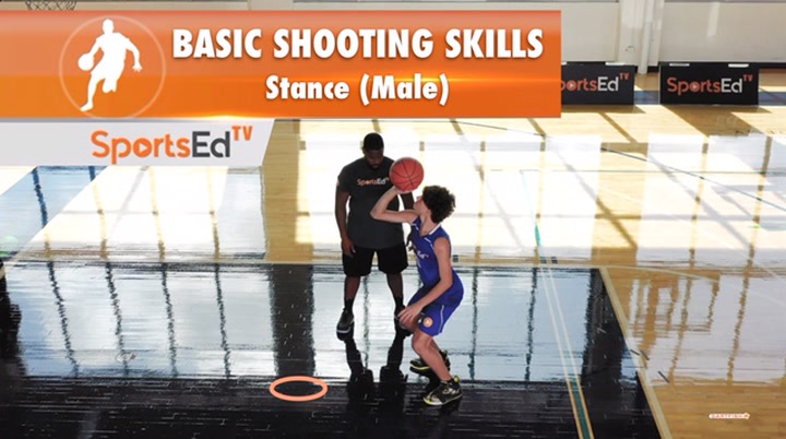 Basic Shooting Skills Stance (Male)