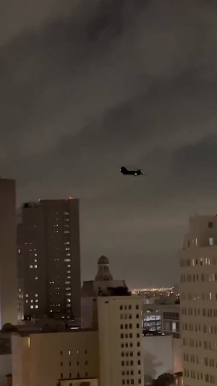 El vuelo de helicópteros militares alertó a algunos en Miami