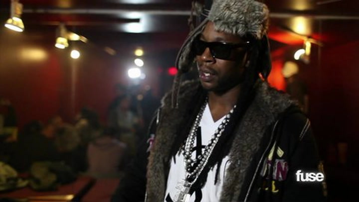 Chopping It Up Backstage with 2 Chainz