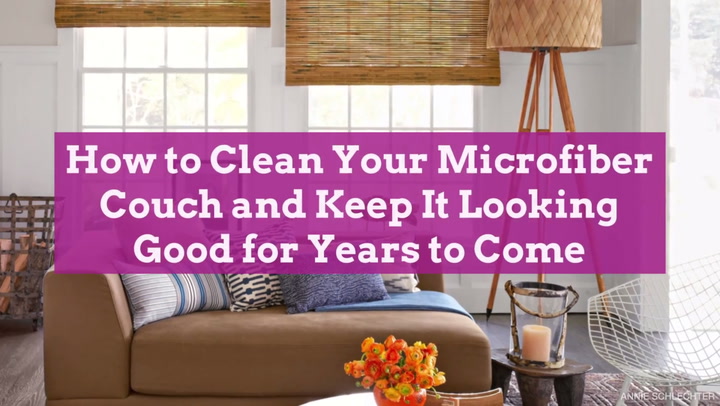 How To Clean A Microfiber Couch So It