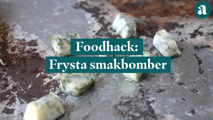 Foodhack: Minska matsvinnet – gör frysta smakbomber!