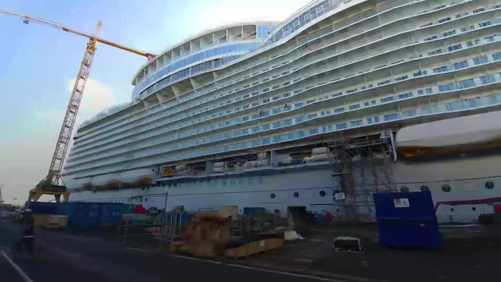 Shipyard Tour: Royal Caribbean’s Symphony Of The Seas Gets Its Finishing Touches -- Video