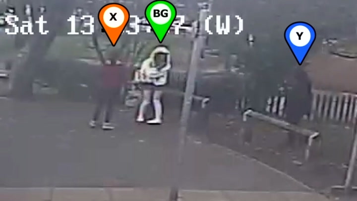Moment Brianna Ghey meets teen killers at bus stop minutes before park murder