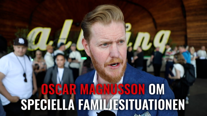Oscar Magnusson om speciella situationen med frun