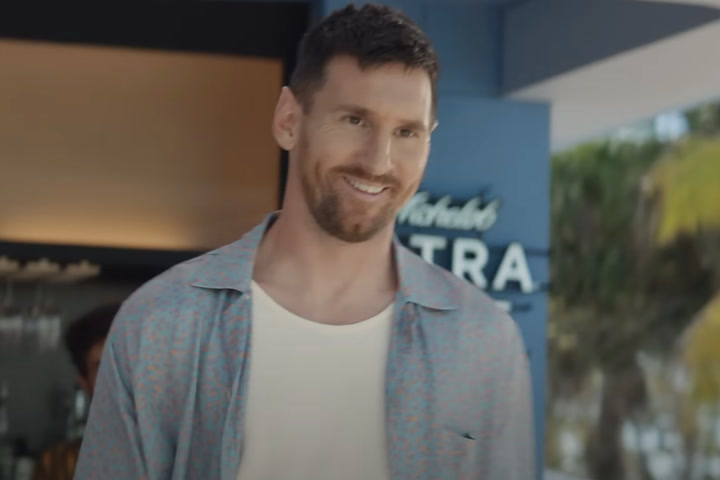 La publicidad de Leo Messi para el Super Bowl