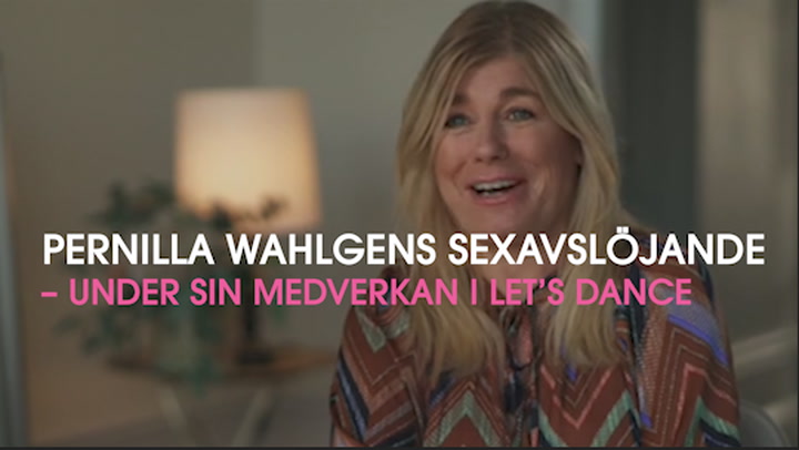 Pernilla Wahlgrens sexavslöjande – under sin medverkan i Let's dance