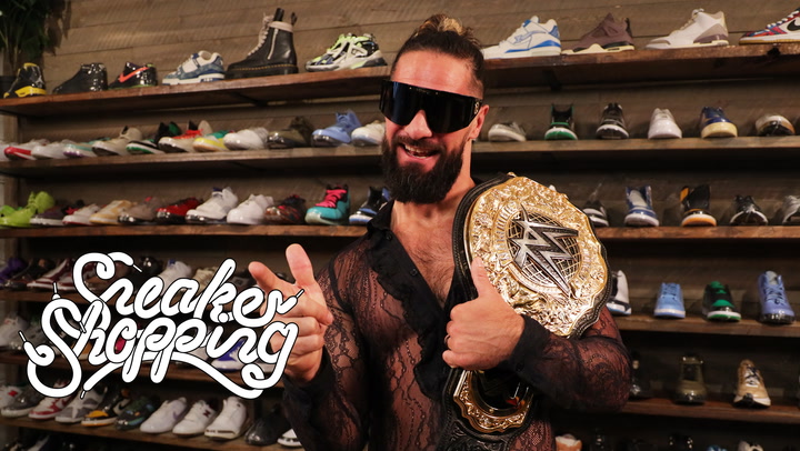 Seth Rollins Goes Sneaker Shopping With Complex