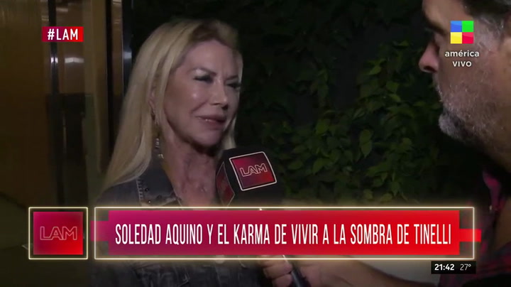 Soledad Aquino reveló cómo es su relación con Guillermina Valdes: “Me distancié”