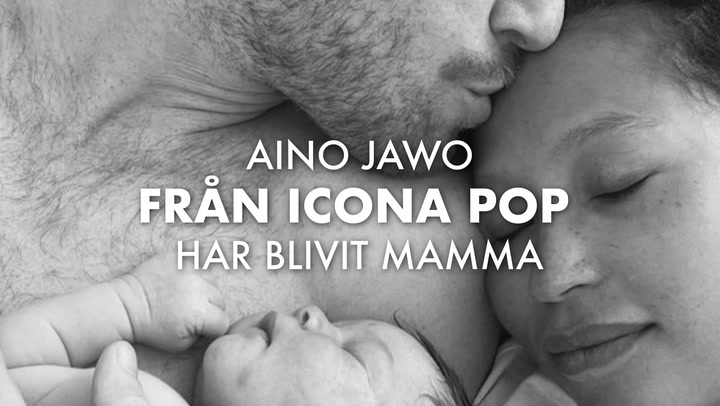 Aino Jawo från Icona Pop har blivit mamma