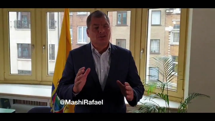 El mensaje de Rafael Correa a sus compatriotas - Fuente: @MashiRafael