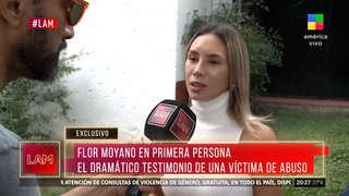 Flor Moyano estalló en llanto al hablar de su denuncia por abuso sexual contra Juan Martino