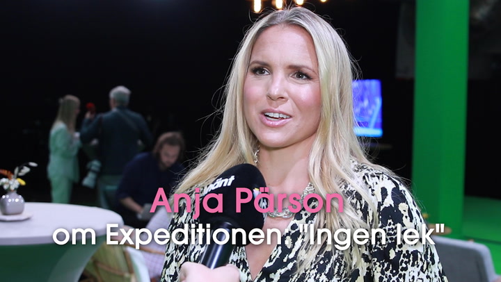 Anja Pärson om sin medverkan i Expeditionen: "Ingen lek"