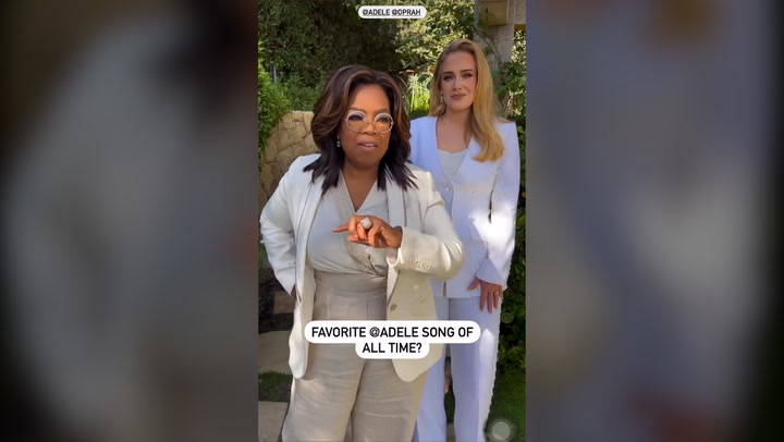 Oprah reveals her three favourite Adele songs