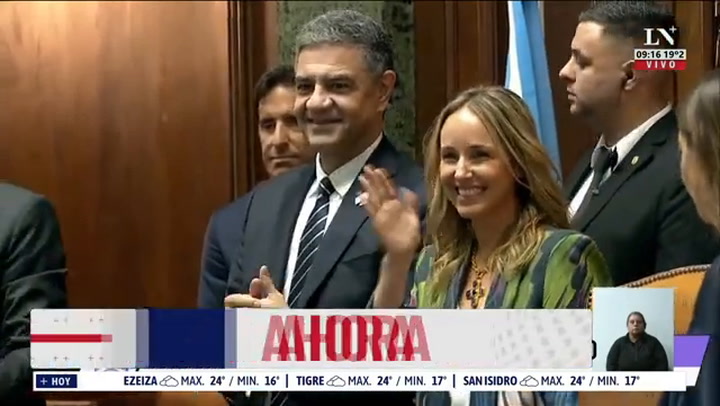 Jorge Macri juró como Jefe de Gobierno Porteño; ceremonia en la Legislatura