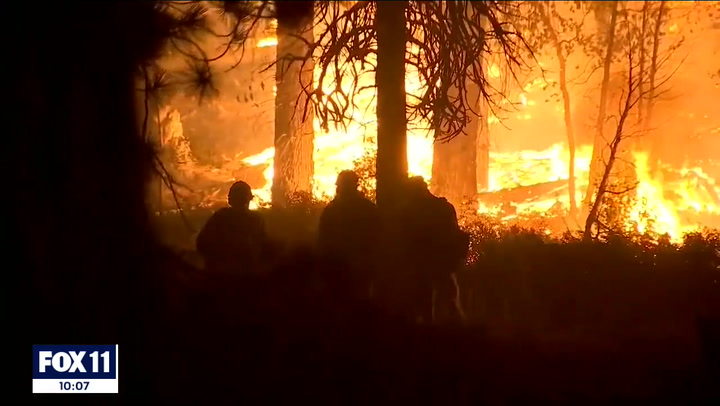 Thousands evacuated after Caldor Fire near Tahoe