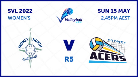 15 May - Sydney Volleyball League - R5 - Sydney North v Sydney Acers