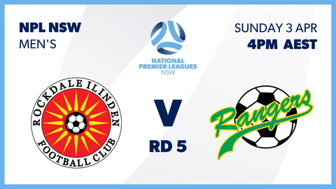 3 April - NPL NSW Mens - Round 5 - Rockdale Ilinden FC v Mt Druitt Town Rangers FC