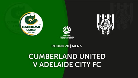 Round 20 - NPL SA Cumberland United v Adelaide City