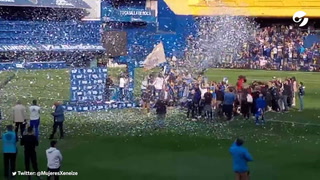 Boca se coronó campeón del torneo femenino: así se vivieron los festejos en la cancha