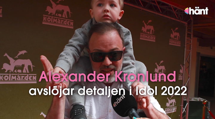 Alexander Kronlund avslöjar detaljen i Idol 2022