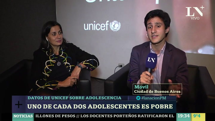 Uno de cada dos adolescentes argentinos es pobre, según Unicef