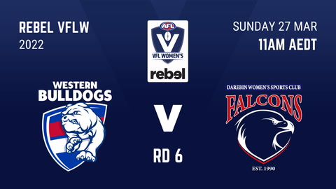 27 March - VFLW - Western Bulldogs v Darebin