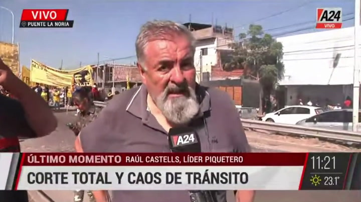 Raúl Castells denuncia que hay gente del conurbano que “come gatos”