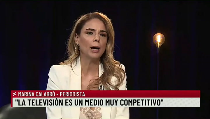 Marina Calabró en +Entrevistas con Luis Novaresio
