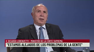 Ricardo Lorenzetti afirmó que “no hay proscripción” contra Cristina Kirchner