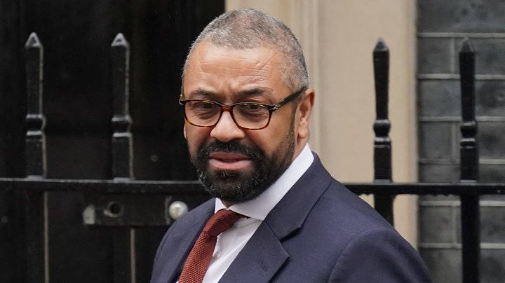 'Foolish' for Tory party to indulge in infighting, says James Cleverly