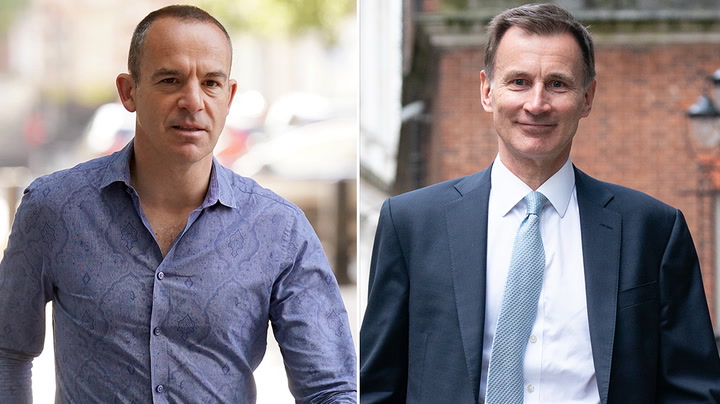 Jeremy Hunt disputes Martin Lewis claim he was told about Budget detail before parliament