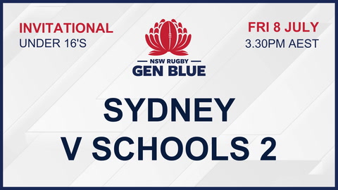 Sydney v Schools 2